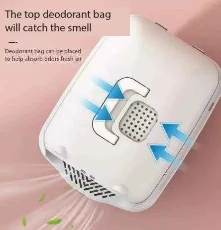 Large Half-Enclosed Cat Litter Box for Big Cats