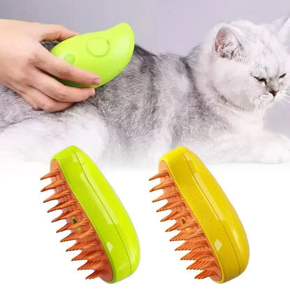 3-in-1 Electric Spray Cat Hair Brush - AnimalKingdom