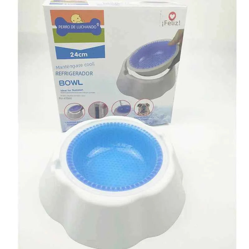 Summer Cooling Pet Bowls for Dogs and Cats