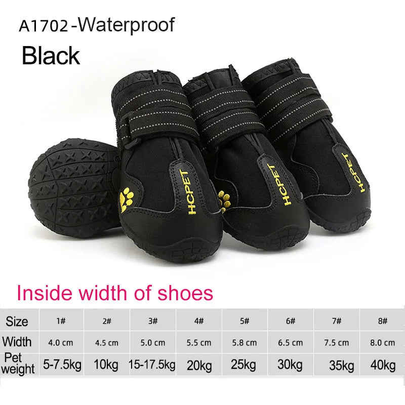 4pcs/set Pet Dog Shoes - AnimalKingdom