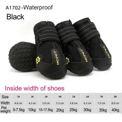 4pcs/set Pet Dog Shoes - AnimalKingdom