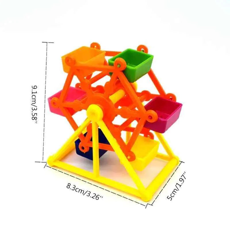 Colorful Parrot Foraging Toy for Intelligence Growth