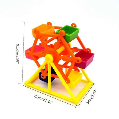 Colorful Parrot Foraging Toy for Intelligence Growth