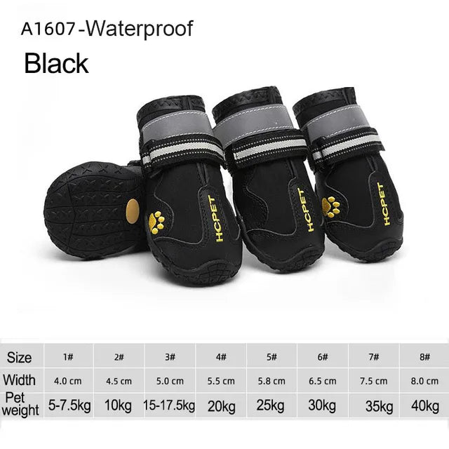 4pcs/set Pet Dog Shoes - AnimalKingdom