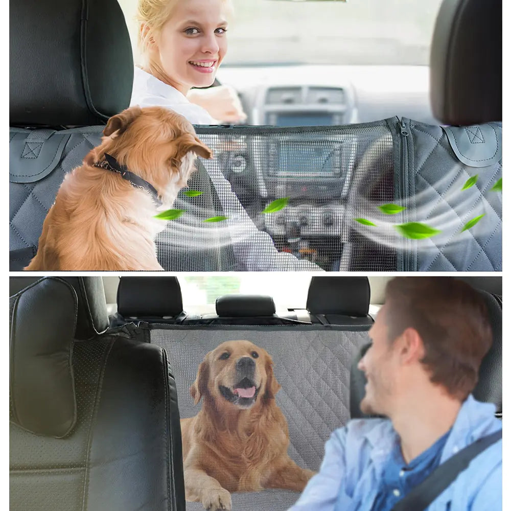 PETRAVEL Dog Car Waterproof Seat Cover - AnimalKingdom