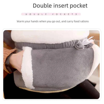 Cute Cat Backpack and Indoor Cat Bed Combo