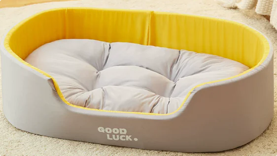 All-Season Comfy Pet Bed with Washable Cover