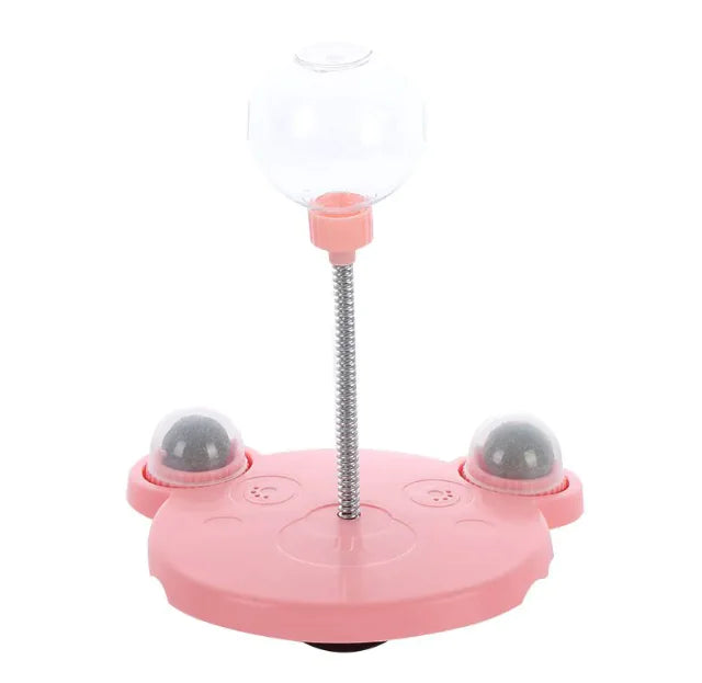 Paw Play Interactive Food Dispensing Tumbler - AnimalKingdom