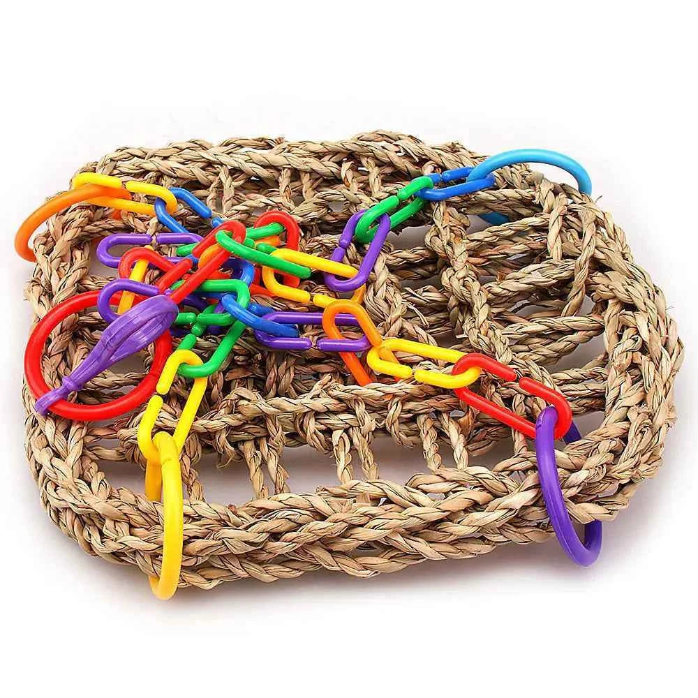 Parrot Climbing Swing and Bird Cage Accessories