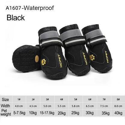 4pcs/set Pet Dog Shoes - AnimalKingdom