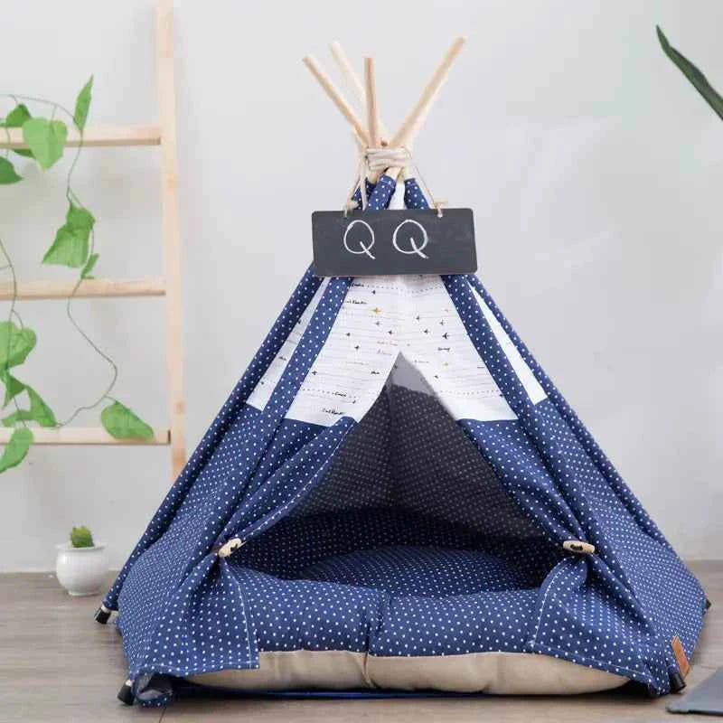Canvas Pet Tent for Small and Medium Dogs
