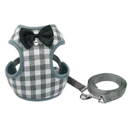 Elegant Bowtie Dog Leash & Harness TM